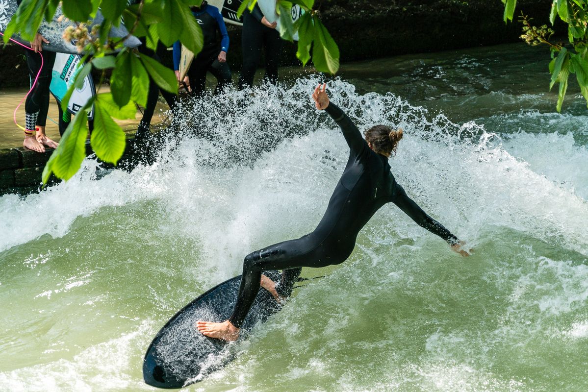 Isar Surfen...